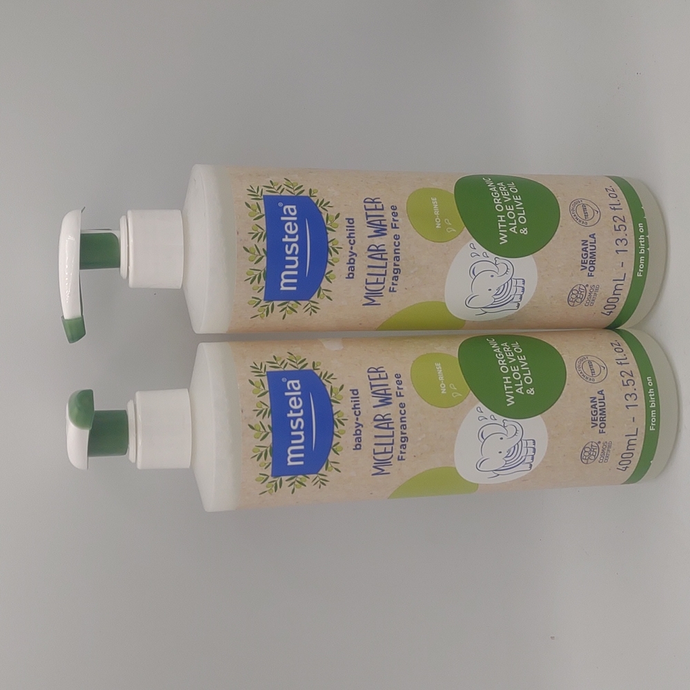 Mustela micellar water Baby Cleansing Water No-Rinse Natural olive oil A…